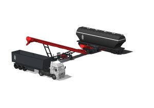 Комплекс для розвантаження вагонів хоппер