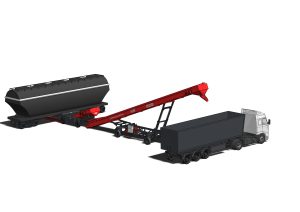 Техніка перевантаження зерна з вагонів